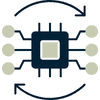 Black box model explainability icon