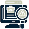 Model monitoring and lifecycle governance icon