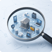 Risk assessment based on technology asset inventory